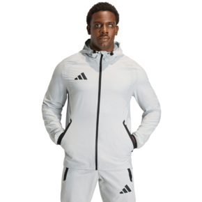Kurtka męska adidas Tiro 26 Travel Windbreaker jasnoszara KD3336