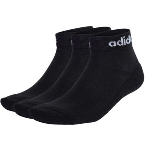 Skarpety adidas Linear Ankle Socks Cushioned Socks 3P czarne IC1303