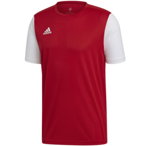 Koszulka dla dzieci adidas Estro 19 Jersey JUNIOR czerwona DP3230/DP3215