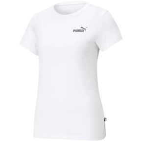 Koszulka damska Puma ESS Small Logo Tee biała 586776 02