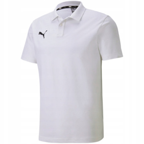 Koszulka męska Puma teamGOAL 23 Casuals Polo biała 656579 04