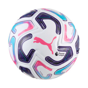 Piłka nożna Puma Stellar Nitro Ultimate Premier League Reactivity biało-fioletowo-różowa 85075 01