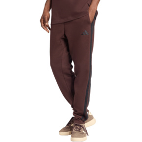 Spodnie męskie adidas Essentials 3-Stripes Fleece brązowe JX0749