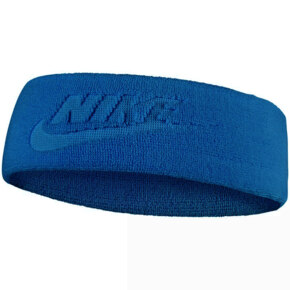Opaska na głowę Nike Dri-Fit Terry Frotte niebieska N1002948430OS