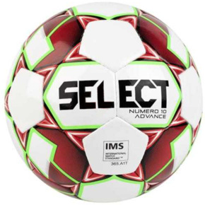 Piłka nożna Select Numero 10 Advance biało-czerwona 16620