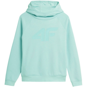 Bluza dla dziewczynki 4F jasny niebieski HJZ21 JBLD001B 34S
