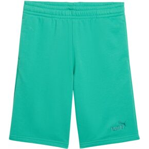 Spodenki dla dzieci Puma ESS Small No.1 Logo zielone 692974 40