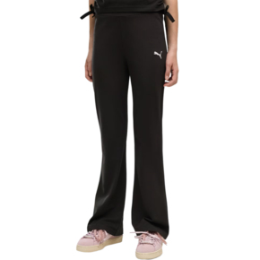 Legginsy dla dzieci Puma Ess High-Waist Flared czarne 694653 01