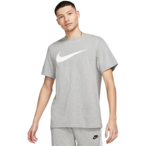 Koszulka męska Nike Sportswear Swoosh Tee Icon szara DC5094 063