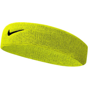Opaska na głowę Nike Swoosh limonka NNN07710  