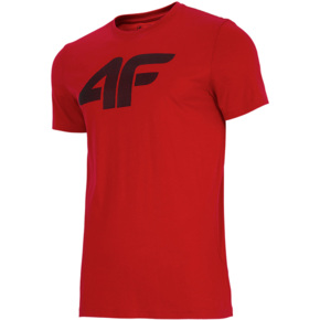Koszulka męska 4F czerwona H4L22 TSM353 62S	
