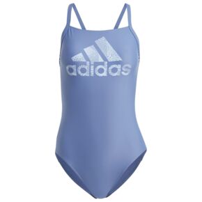 Kostium kąpielowy damski adidas Big Logo niebieski IA3192