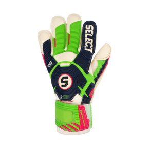 Rękawice bramkarskie Select 88 Pro Grip biało-zielono-granatowe 11988