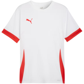 Koszulka męska Puma teamGoal Matchday Jersey biało-czerwona 705747 11