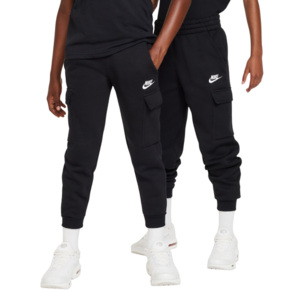Spodnie dla dzieci Nike Sportswear Club Fleece czarne FD3012 010