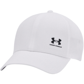 Czapka z daszkiem męska Under Armour Iso-Chill Armourvent Adj OSFM biała 1383440 100