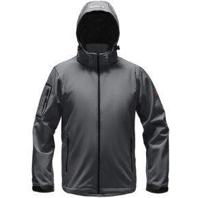 Kurtka męska softshell Ozoshi Kazaiuki grafitowa OZ93358