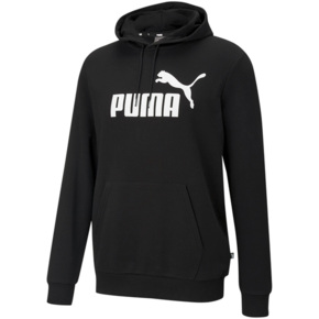 Bluza męska Puma ESS Big Logo Hoodie czarna 586688 01