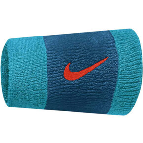 Frotki na ręce Nike Swoosh Wristbands 2 szt. niebieskie N0001586446OS