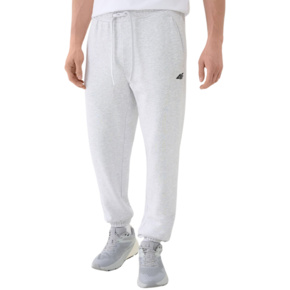 Spodnie męskie 4F CAS M1139 chłodny jasny szary melanż 4FWMM00TTROM1139 27M