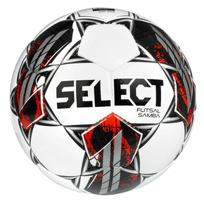 SELECT Piłka Hala Futsal SAMBA FIFA v22 biało/srebrna