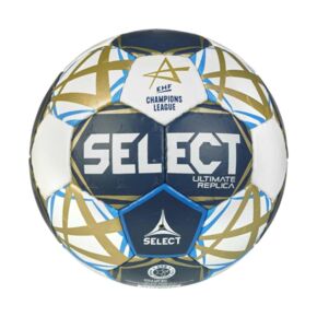Piłka ręczna Select Ultimate Champions League Replica 3 v25 Official EHF biało-granatowo-złota 13519