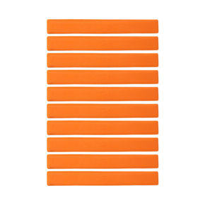 Znaczniki pola Smj płaskie pasy 51x6 cm 10 szt. pomarańczowe ZPP-O