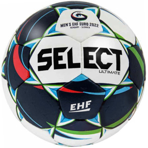 Piłka ręczna Select Ultimate Euro 22 EHF Euro Men 2022 biało-granatowa