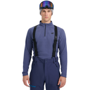 Bluza polarowa męska 4F M065 denim 4FWAW25UFLEM065 32S