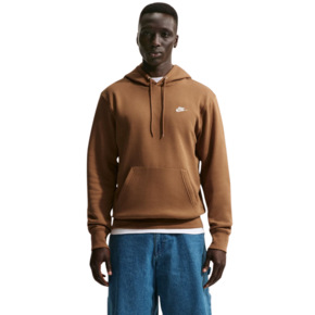 Bluza męska Nike Club BB brązowa FN3859 270