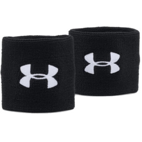 Frotki na rękę Under Armour Performance Wristbands czarne 1276991 001