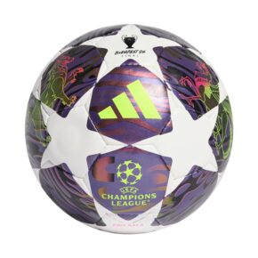 Piłka nożna adidas UCL 25/26 Final Pro Sala fioletowo-biała JX9102