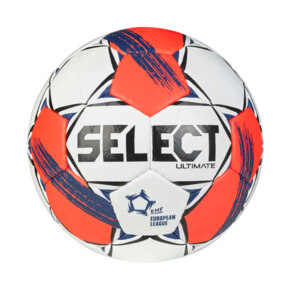 Piłka ręczna Select Ultimate European League 3 v25 EHF biało-pomarańczowo-granatowa 13520
