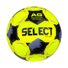 Piłka nożna Select X-Turf v26 FIFA Basic żółto-czarno-fioletowa 1021583/120081