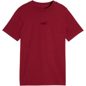 Koszulka dla dzieci Puma ESS Small No.1 Logo Centered Tee brązowa 692975 23