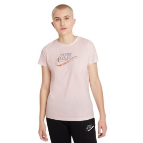 Koszulka damska Nike Tee Futura jasnoróżowa DJ1820 640