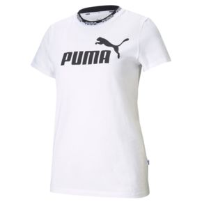 Koszulka damska Puma Amplified Graphic Tee biała 585902 02