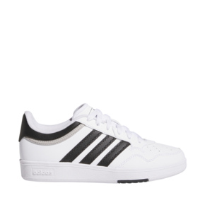 Buty dla dzieci adidas Hoops 4.0 biało-czarne JI3471