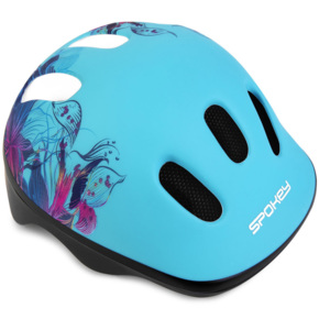 Kask rowerowy dla dzieci Spokey Florist 44-48 cm 927772