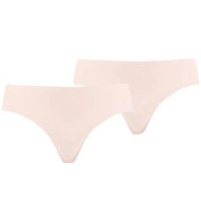 Bielizna damska Puma Seamless Stringi 2 Pack Hang różowe 935021 03