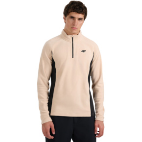Bluza polarowa męska 4F M066 beżowa 4FWAW25UFLEM066 83S
