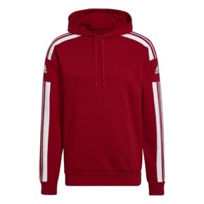 Bluza męska adidas Squadra 21 Sweat Hoody czerwona HC6282