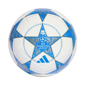 Piłka nożna adidas UCL Club 25/26 League Stage biało-niebieska KA0070