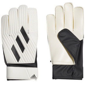 Rękawice bramkarskie adidas Tiro Club Goalkeeper Gloves biało-czarne GI6382
