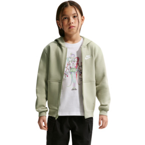 Bluza dla dzieci Nike Sportswear Club Fleece jasnozielona FD3004 304  