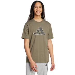 Koszulka męska adidas Logo Graphic oliwkowa KA9801