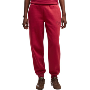 Spodnie damskie Puma ESS Script Comfort czerwone 694067 23