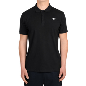 Koszulka męska polo 4F M0770 głęboka czerń 4FWMM00TPTSM0770 20S
