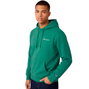 Bluza męska Champion Hooded Sweatshirt zielona 221791 GS108
