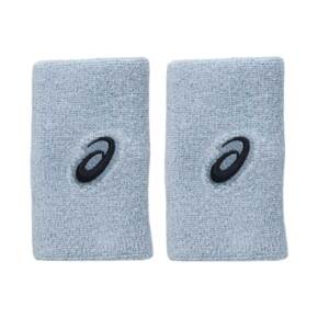Frotka na rękę Asics Wrist Band  Long 2 szt. błękitne 3043A142 400
